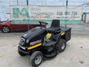 UNRESERVED Lawn Boss 6217 Ride On Petrol Mower c/w Box