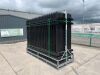 UNRESERVED NEW/UNUSED 10FT Powder Coated Site Fencing - 28 x Panels - 29 x Posts & Fittings - 2