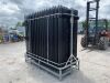 UNRESERVED NEW/UNUSED 8FT Powder Coated Site Fencing - 28 x Panels - 29 x Posts & Fittings - 6