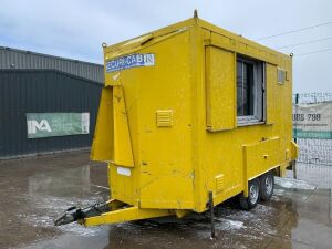 2005 Securi-Cabin Twin Axle Fast Tow Welfare Unit