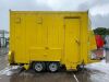 UNRESERVED 2005 Securi-Cabin Twin Axle Fast Tow Welfare Unit - 6