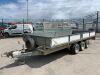 Ifor Williams LM166G3 Tri Axle Dropside Flat Trailer c/w Ramps