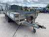 Ifor Williams LM166G3 Tri Axle Dropside Flat Trailer c/w Ramps - 7