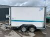 UNRESERVED Ifor Williams BV105G Twin Axle Box Trailer c/w Ramp - 2