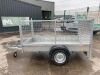 NEW/UNUSED 7x4 Single Axle Mesh Sided Trailer c/w Ramp - 2