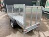 NEW/UNUSED 8x4 Single Axle Mesh Sided Trailer c/w Ramp - 3