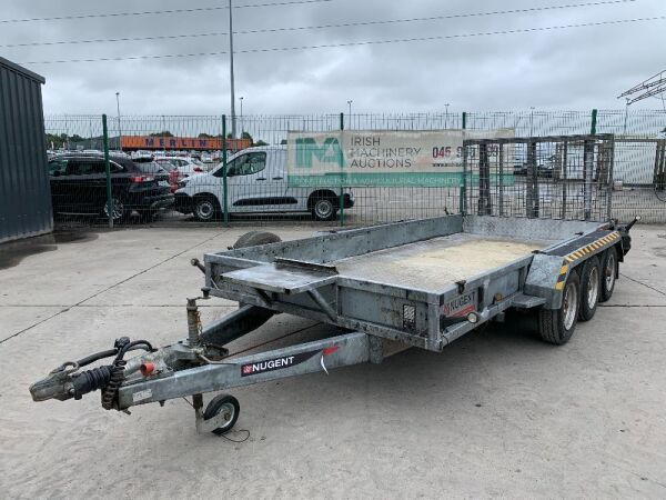 UNRESERVED 2020 Nugent 14 x 6 Tri Axle Plant Trailer