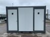 NEW/UNUSED 12FT Toilet Block (3 x Cubicles - 1 x Urinal)