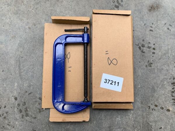 UNUSED 2 x 8" G Clamps