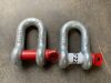 UNUSED 2 x 12T D Shackles