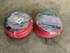 NEW/UNUSED 2 x Manarola Rubber Air Hose Lines