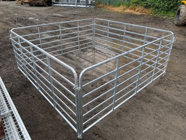 NEW/UNUSED 8FT Sheep Pens (4pcs) c/w Pins