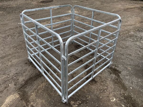 NEW/UNUSED 4FT Sheep Hurdles/Pen (4pcs) c/w Pins