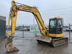 2007 Komatsu PC88MR-6 8.5T Zero Tail Excavator