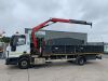 UNRESERVED 2015 Iveco Eurocargo 120EL19 4x2 Dopside c/w Fassi F85 Extedable Crane & Remote Control - 2