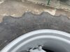 UNRESERVED As New Set Of BKT 420/85 R30 (16.9/R30) Tyres & Rims - 2