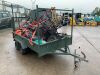 7x4 Plant Trailer c/w Contents - 7