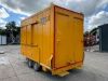 2002 Securi -Cabin Mobile Welfare Unit c/w Toilet-Drying Room-Canteen - 3