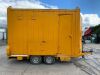 2002 Securi -Cabin Mobile Welfare Unit c/w Toilet-Drying Room-Canteen - 6