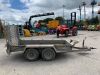 Ifor Wiliams 2HB GH9 Twin Axle Plant Trailer c/w Ramp - 6