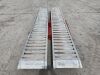 UNRESERVED Heavy Duty Aluminium Ramps (8.5T) - 3