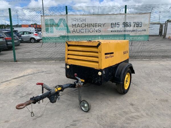 UNRESERVED 2005 Atlas Copco XAS 3B Fast Tow Road Compessor