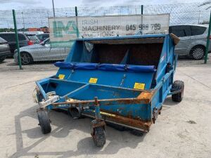 Wessex SC18 PTO Driven Debris Collector with Gully Brush