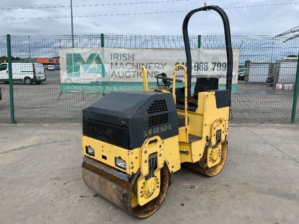 UNRESERVED 1999 Bomag 80AD-2 2 Drum Roller