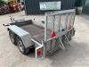 UNRESERVED Indespension 8x4 Twin Axle Plant Trailer c/w Ramp - 3