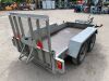 UNRESERVED Indespension 8x4 Twin Axle Plant Trailer c/w Ramp - 5