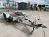 UNRESERVED Indespension 8x4 Twin Axle Plant Trailer c/w Ramp - 7