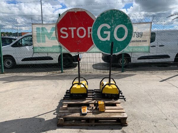 UNRESERVED PIKE Robo Signs Auomatic Stop & Go Traffic System