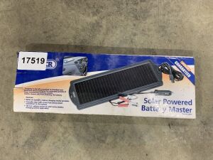 UNRESERVED Solar Powered Battery Master