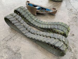 UNRESERVED 2x Rubber Tracks to Suit 2T Machine