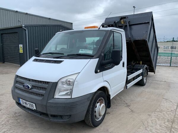 2013 Ford Transit T350 100 RWD Hook Loader c/w Bin