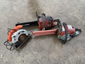 UNRESERVED Petrol Chainsaw & Circular Saw