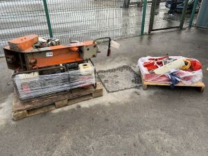 2 x Pallets To Contain Petrol Generator, 2x Water Pumps & Hydraulic Hose Connections And More