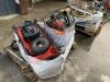 2 x Pallets To Contain Large Shackles, Lanmower, Water Pump, Cobra Reel And Various Parts - 6