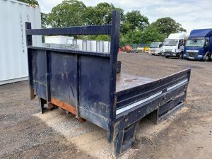 10FT x 7FT'2 Dropside Body - Chequered Floor