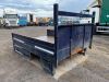 10FT x 7FT'2 Dropside Body - Chequered Floor - 7