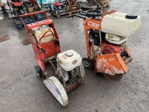 Clipper C99 Petrol Roadsaw & Diamas FS400C Petrol Roadsaw