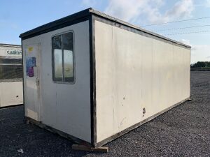 22 x 10 Portable Cabin c/w Toilet & Kitchen U