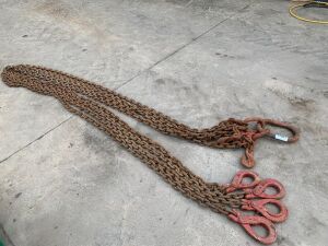 4 Leg Heavy Duty Lifting Chains & Shorteners