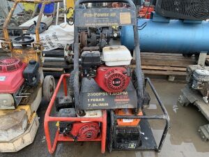 2 x Honda Petrol Generators & Pro Power 2500PSI Power Washer