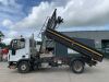 UNRESERVED 2008 Iveco 100E18 Twin Wheel 10T Tipper c/w AL Mini Crane - 2