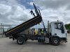 UNRESERVED 2008 Iveco 100E18 Twin Wheel 10T Tipper c/w AL Mini Crane - 6