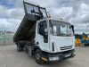 UNRESERVED 2008 Iveco 100E18 Twin Wheel 10T Tipper c/w AL Mini Crane - 7