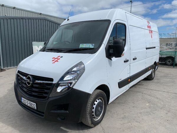 UNRESERVED 2020 Opel Movano FWD 3.5T- 2.3 LWB Van