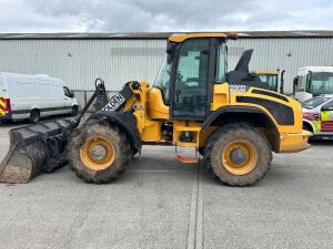 UNRESERVED 2021 Volvo L45H Articulated Wheeled Loader c/w Bucket