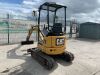 2017 Caterpillar 301.7DCR Zero Tail Mini Excavator - 7